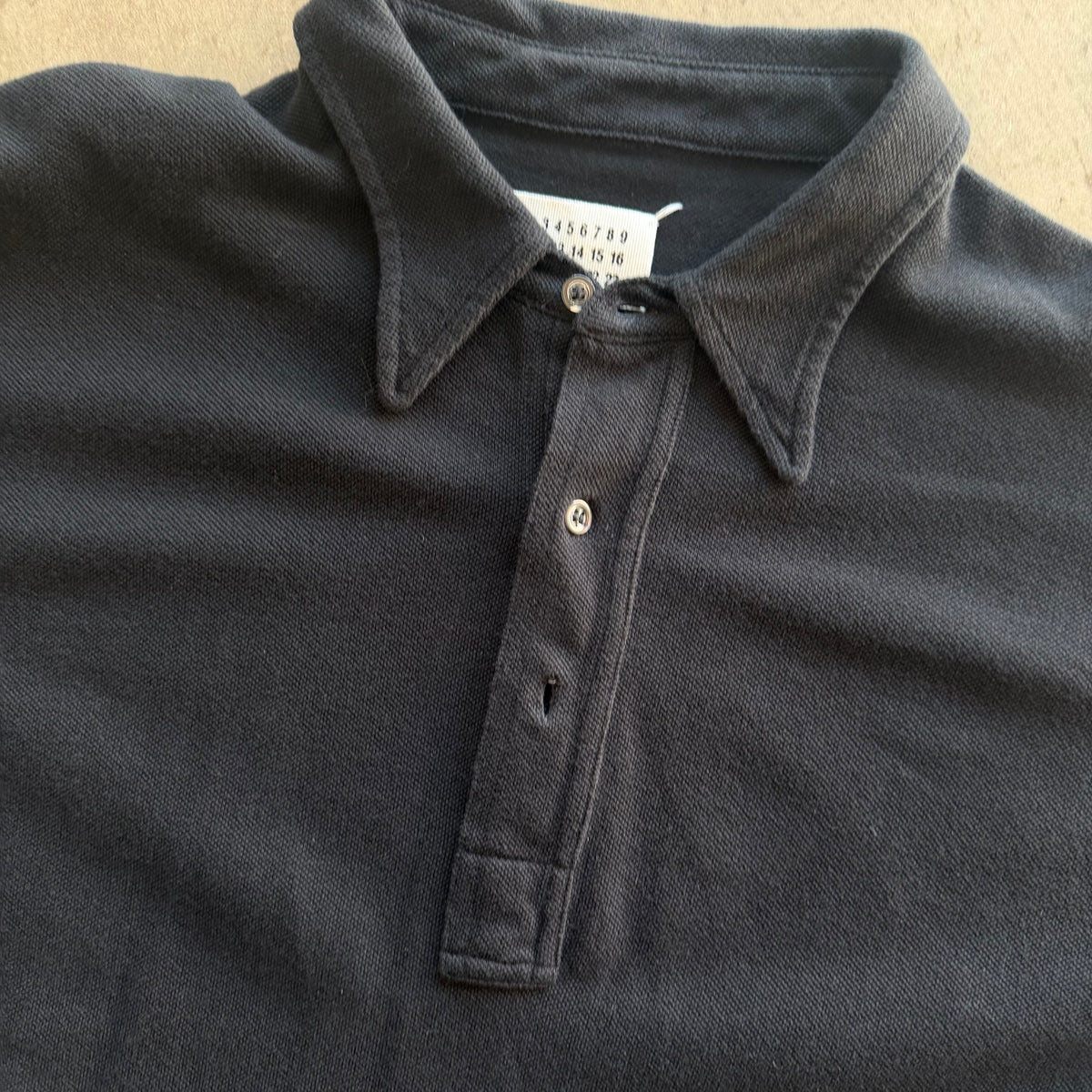 XXL Margiela Polo Black