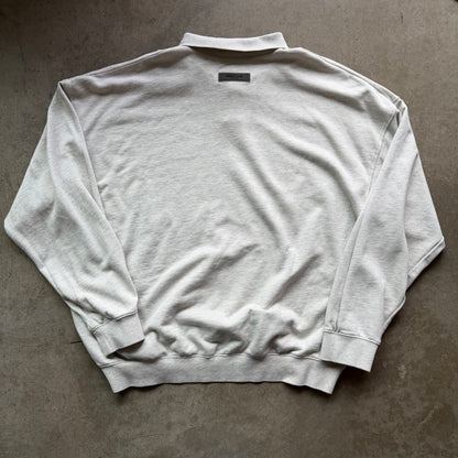 XXL Grey Essentials Rugby Sweater