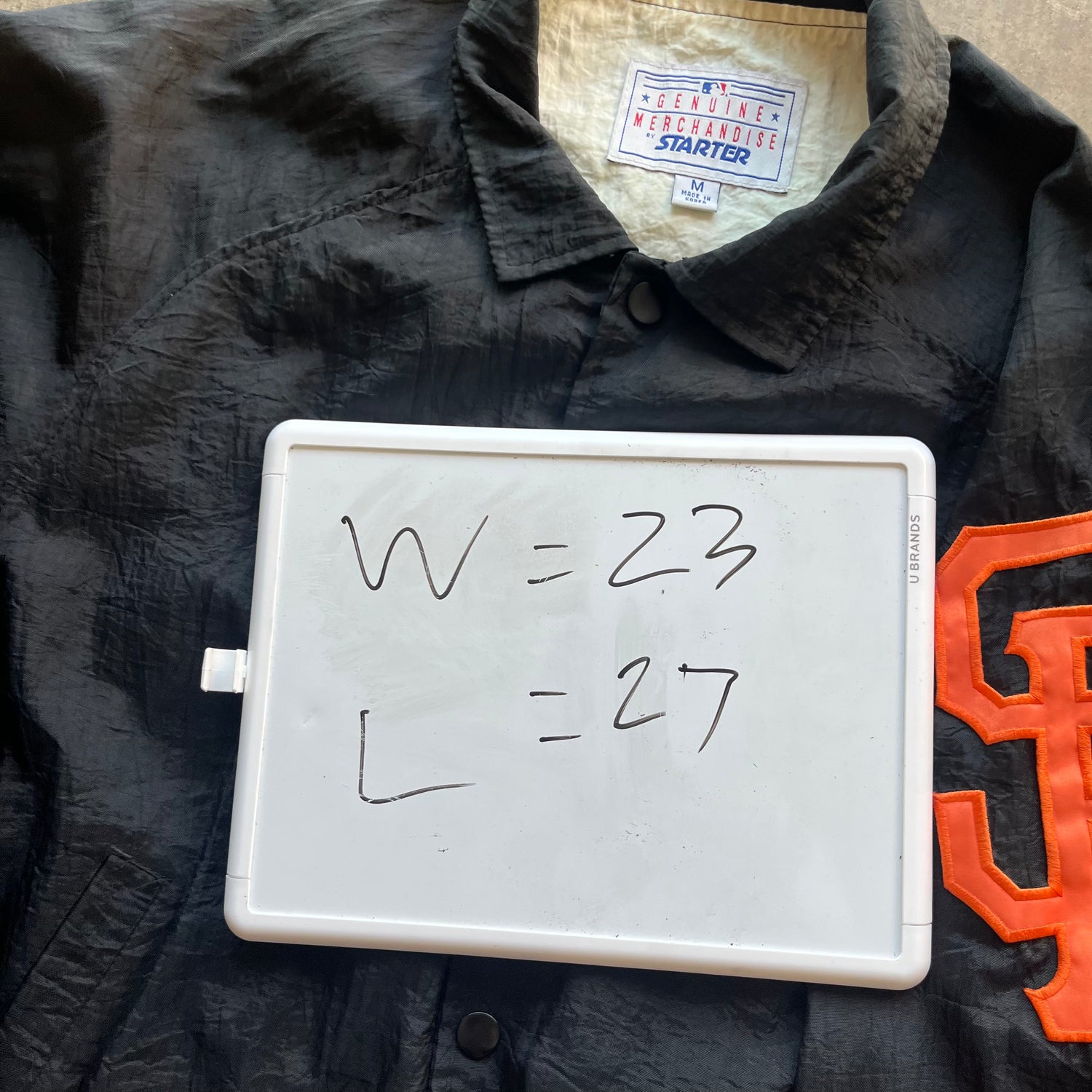 M 90s San Francisco Giants Starter Jacket