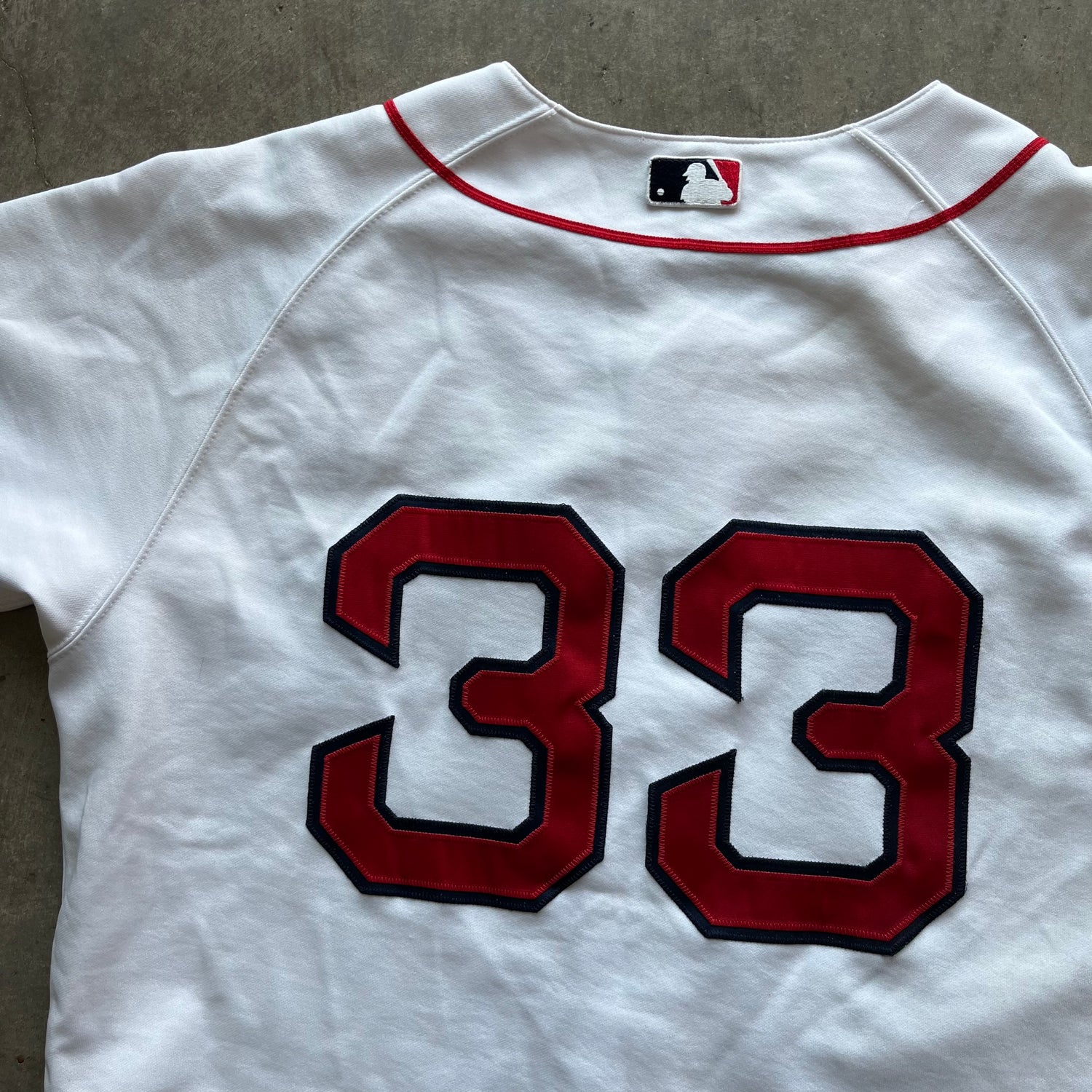L Red Sox Varitek Jersey