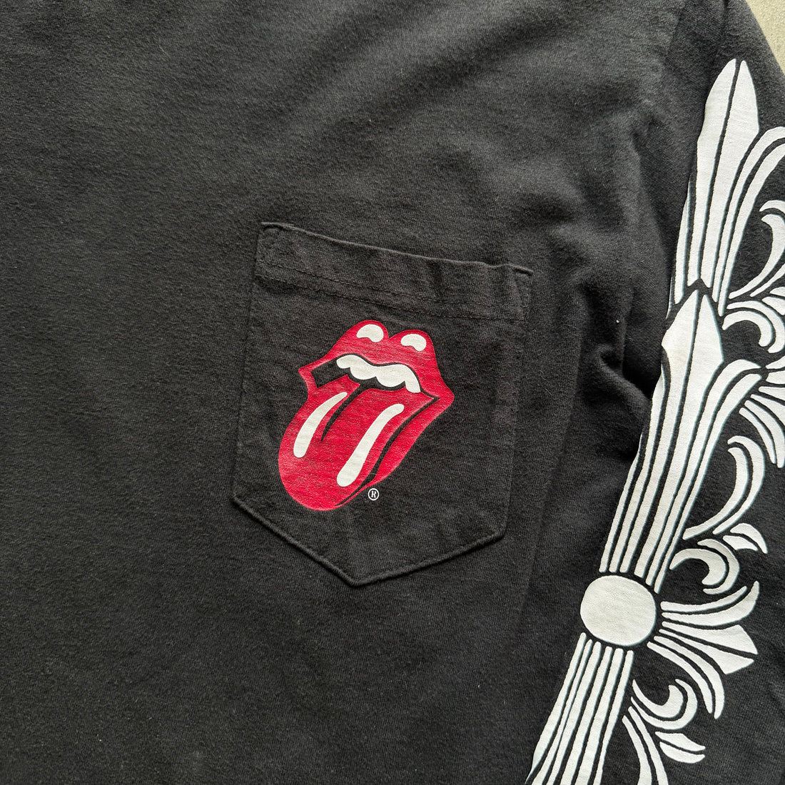 L Vintage Chrome Hearts Rolling Stones Longsleeve