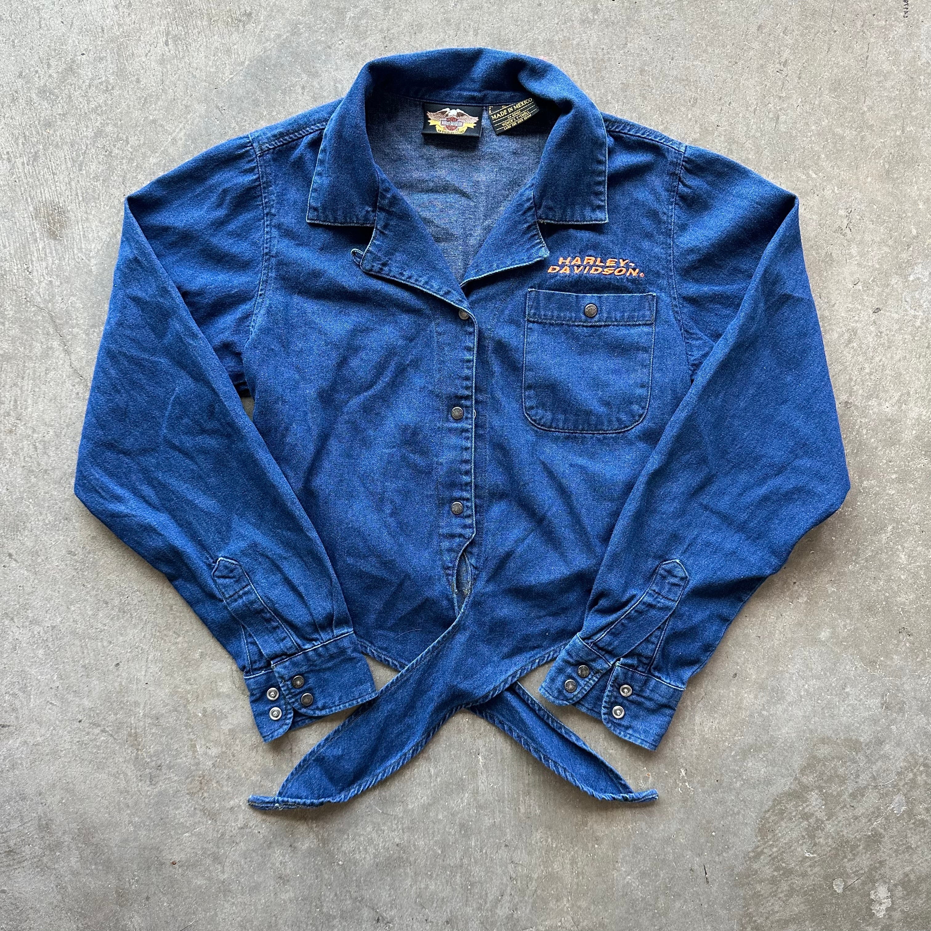 XS 90s Women’s Harley Button Up