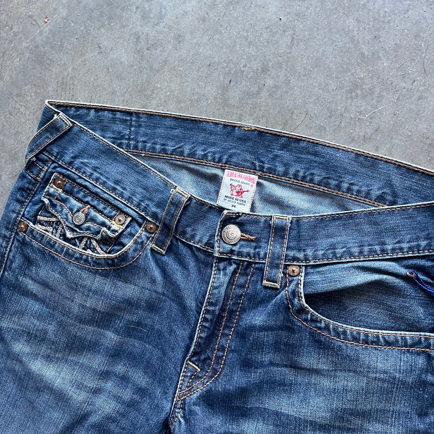 34x34 True Religion jeans