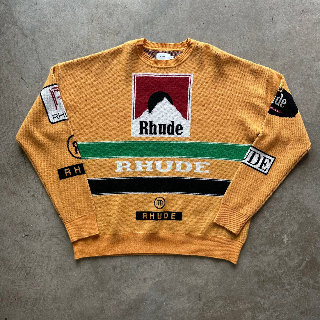 XL Rhude Intarsia Knit Sweater