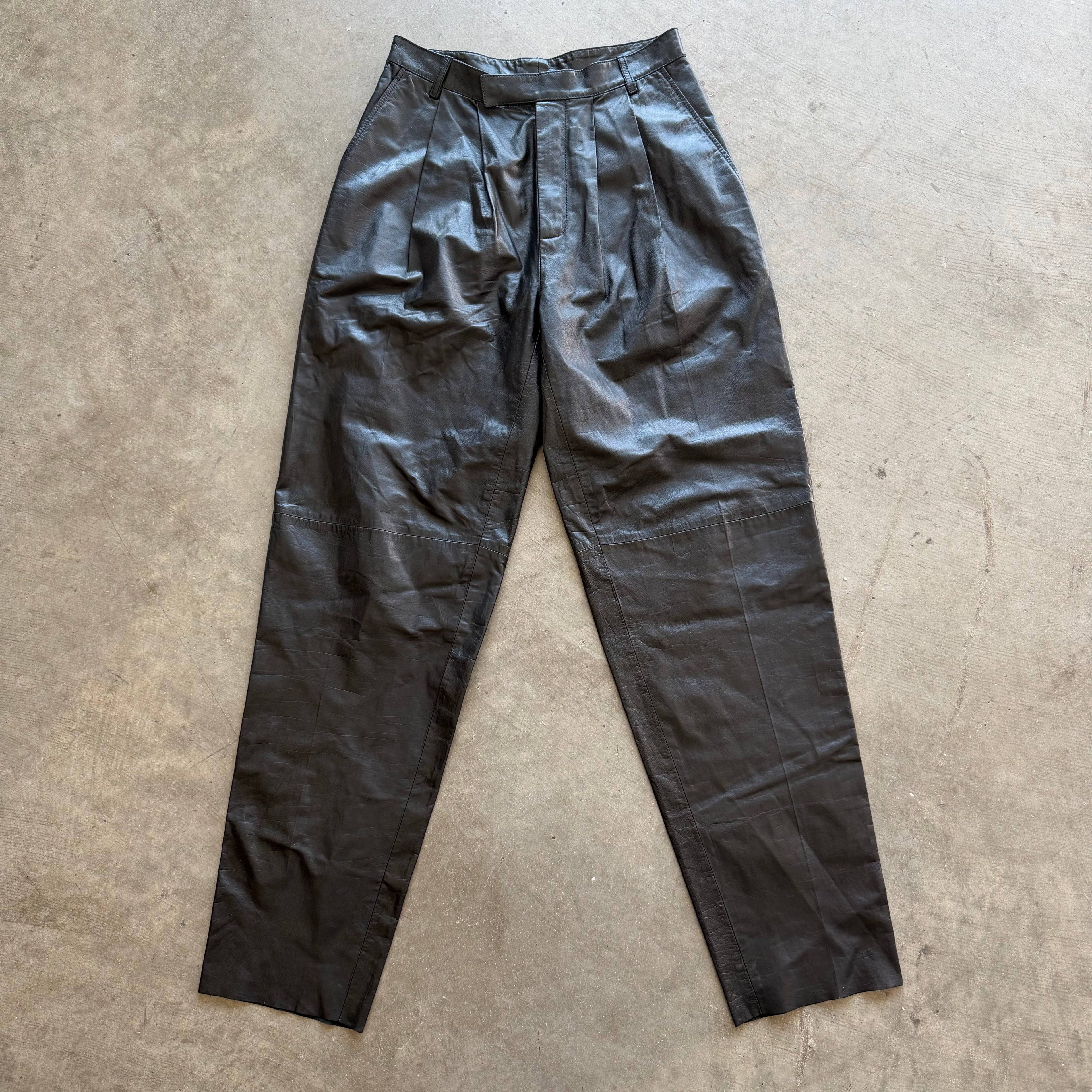30x34 Gucci Leather Pants