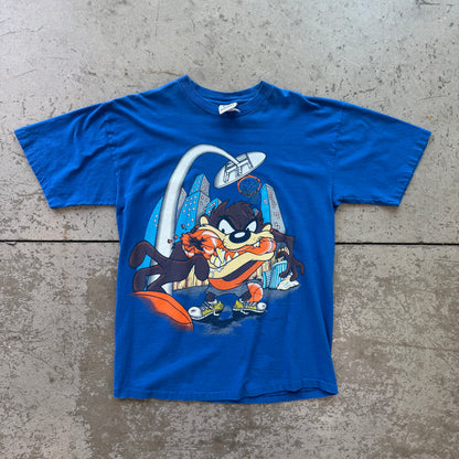 L 90s Taz Basketball Tee