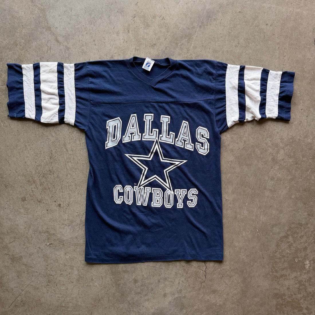 M 90s Cowboys Double Sleeve Tee