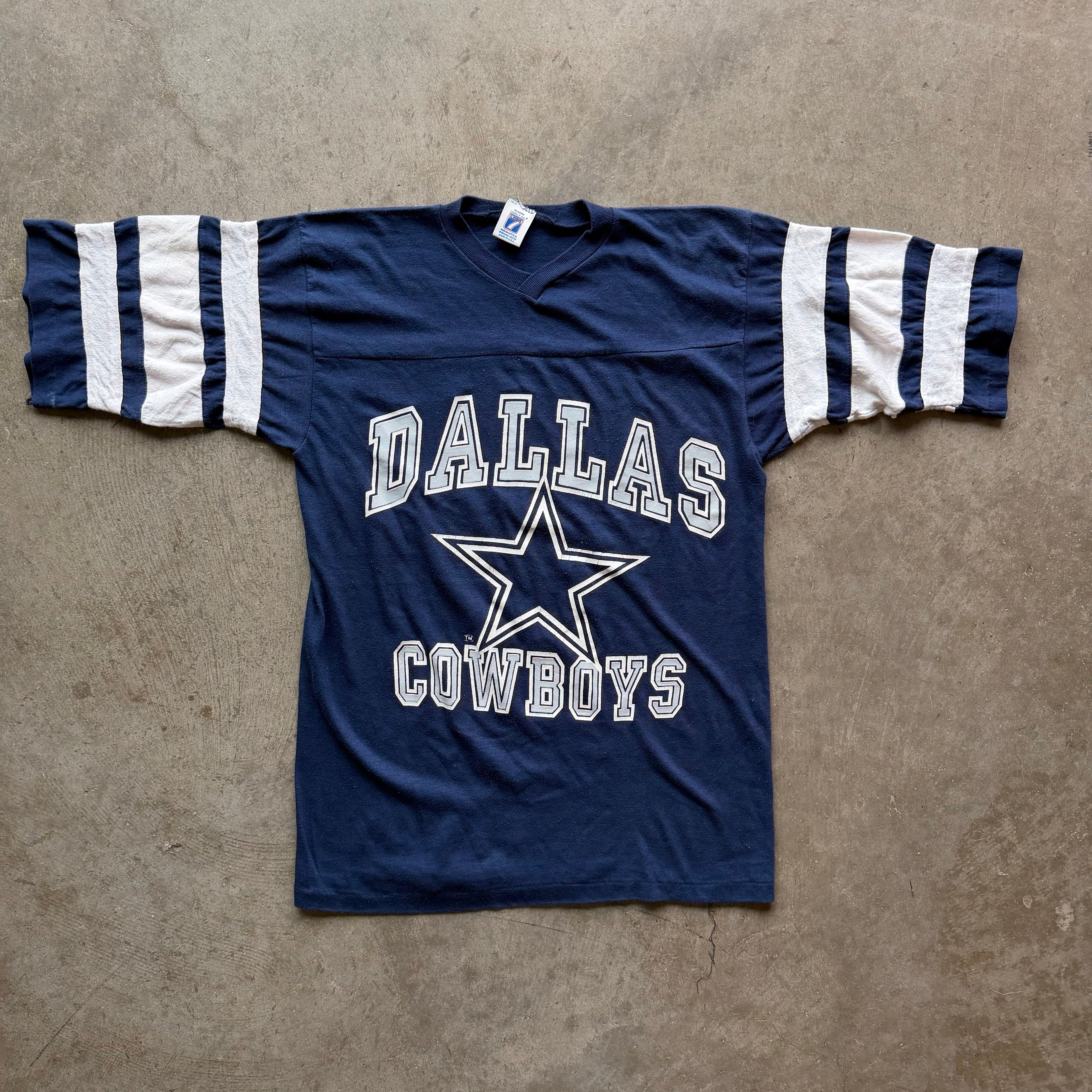 M 90s Cowboys Double Sleeve Tee