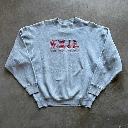 XL 00s WWJD Crewneck