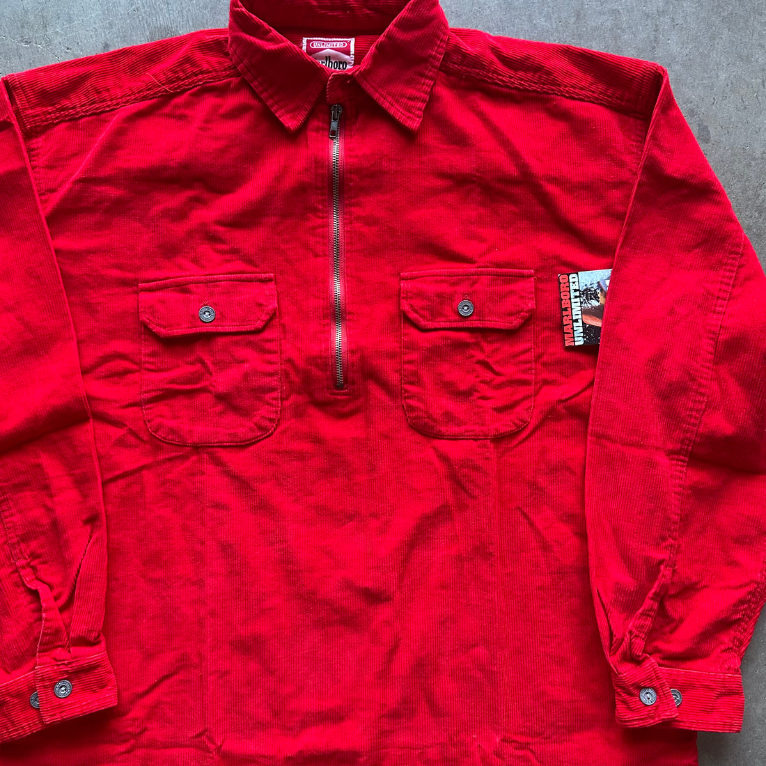 L Corduroy Marlboro Chore Shirt