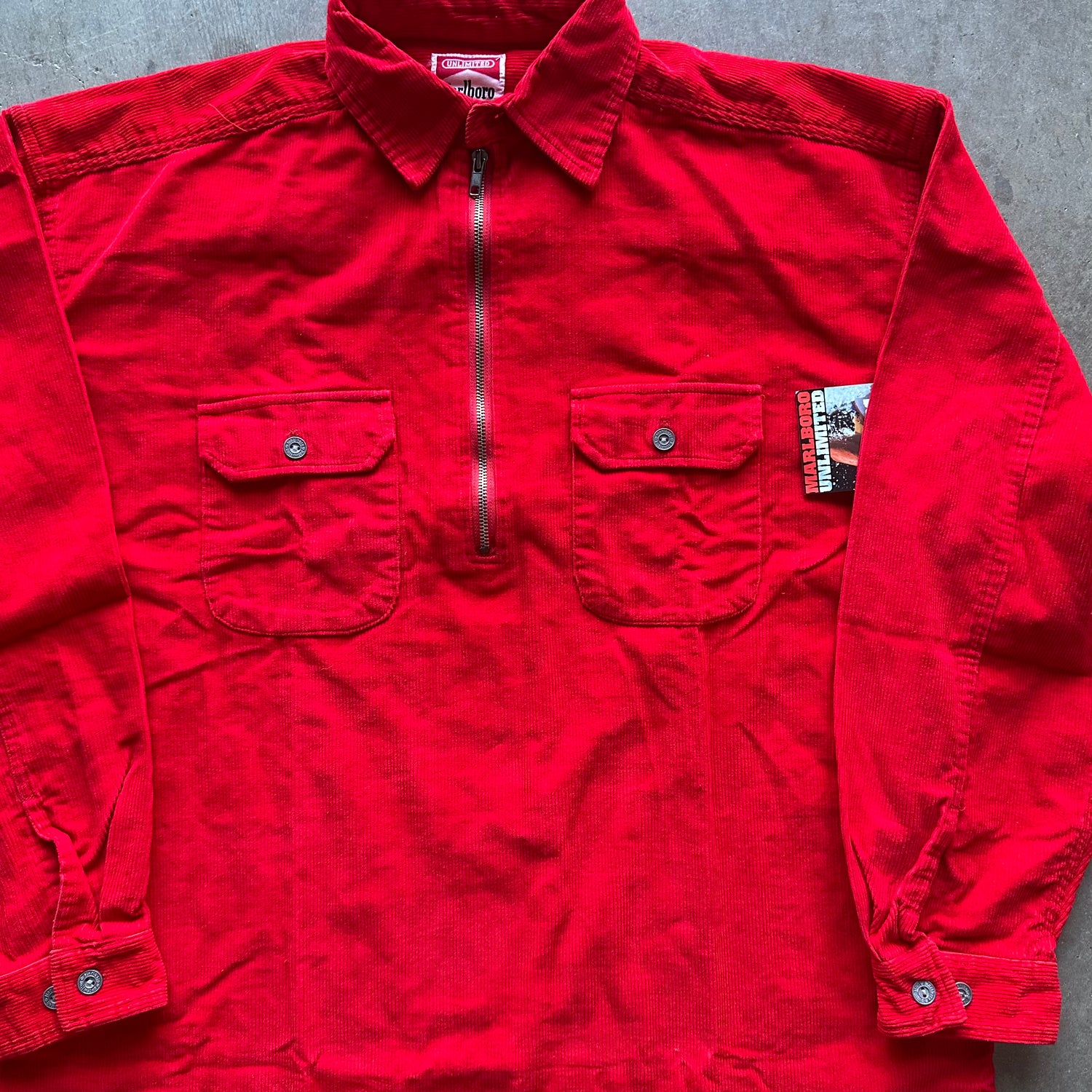 L Corduroy Marlboro Chore Shirt