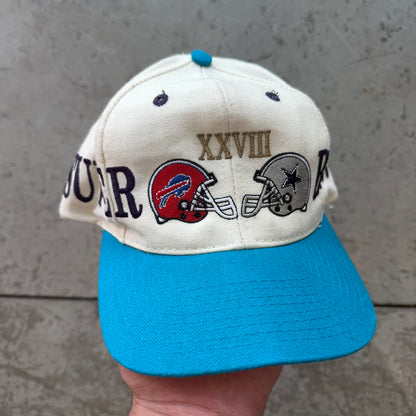 90s Dallas Cowboys Bills Super Bowl Hat