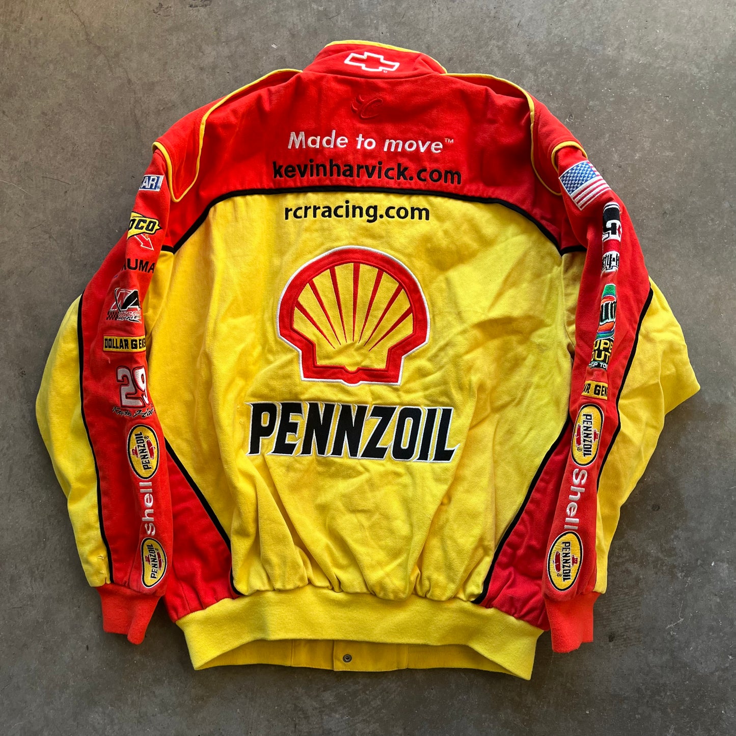 L 00s Pennzoil Racing Jacket