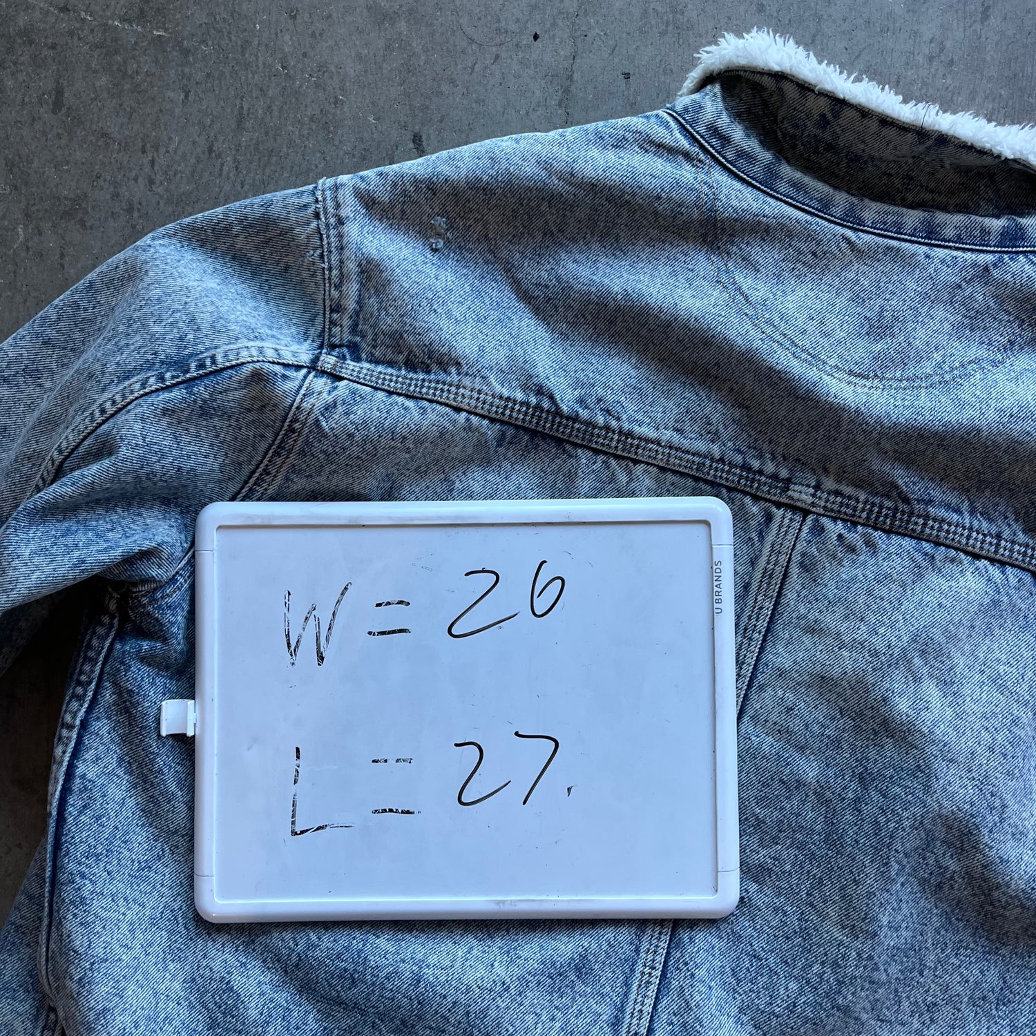 XL 80s Levis Sherpa Lined Denim Jacket