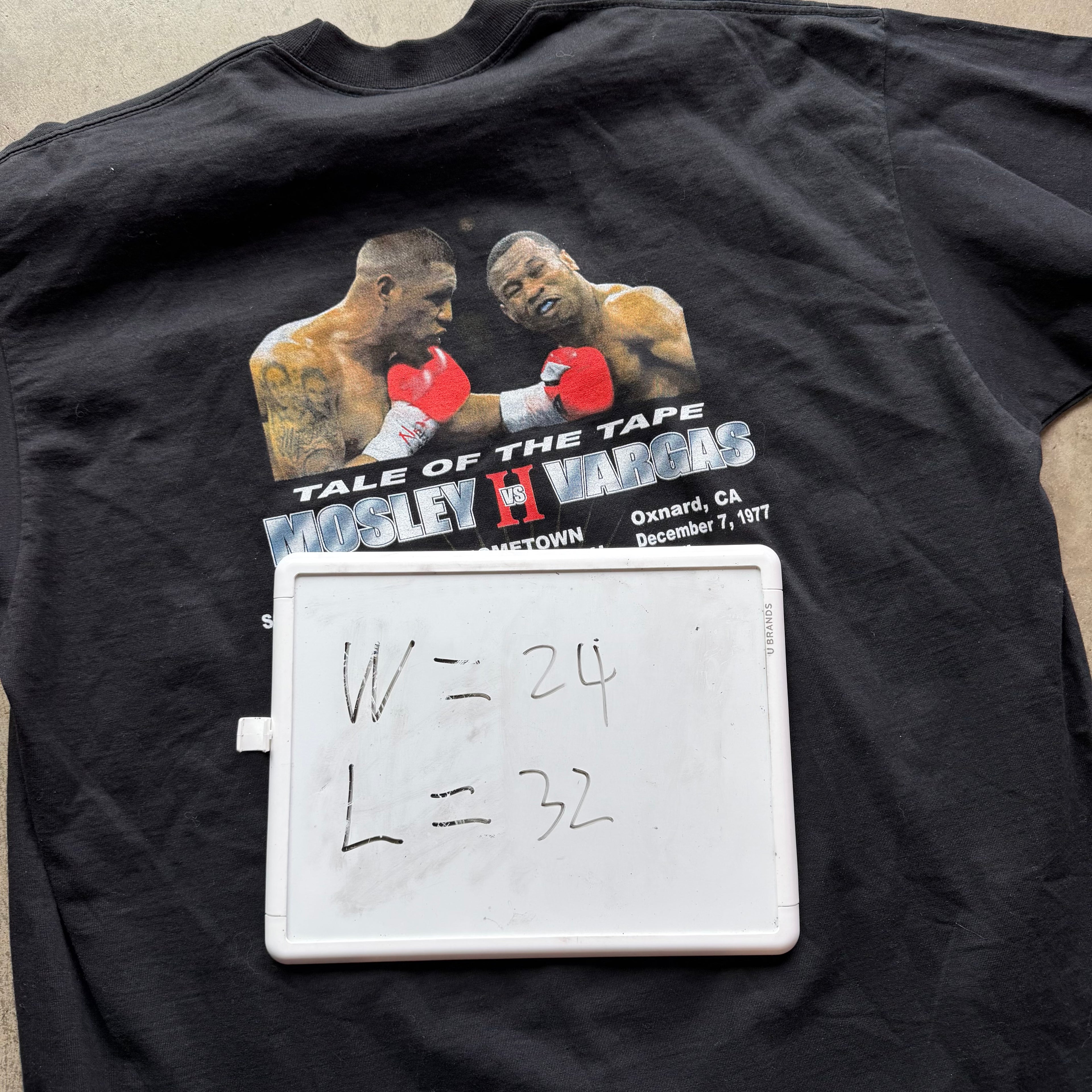 XXL 00s Mosley Vargas Boxing Tee