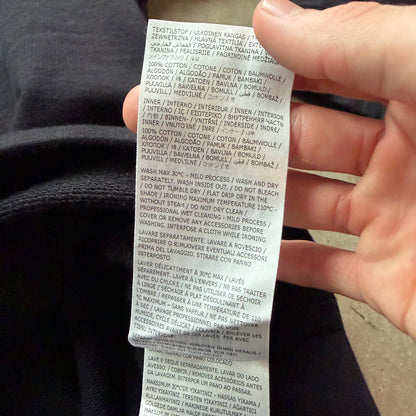 XL Maison Margiela Numbers Logo Hoodie
