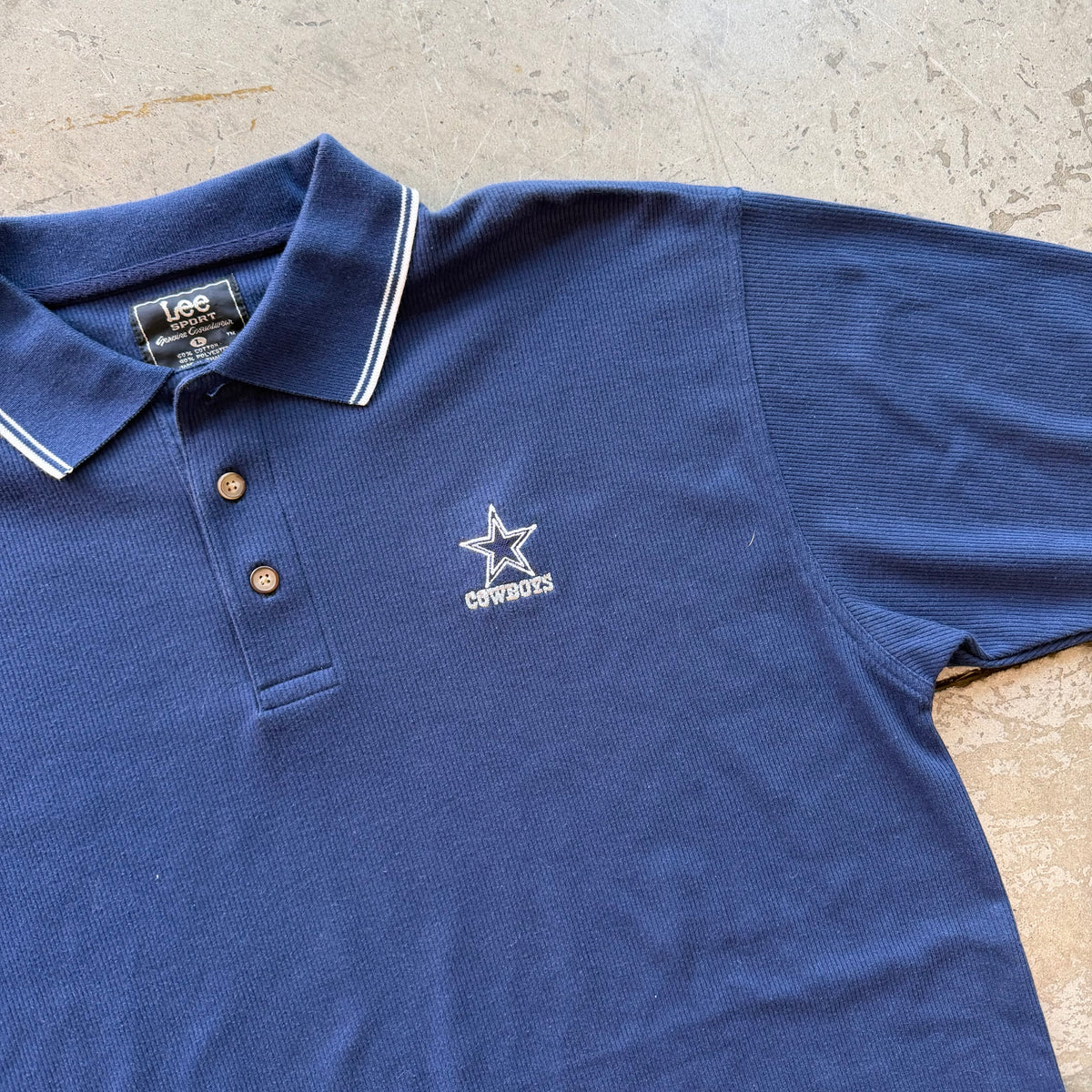 L 90s Cowboys Polo