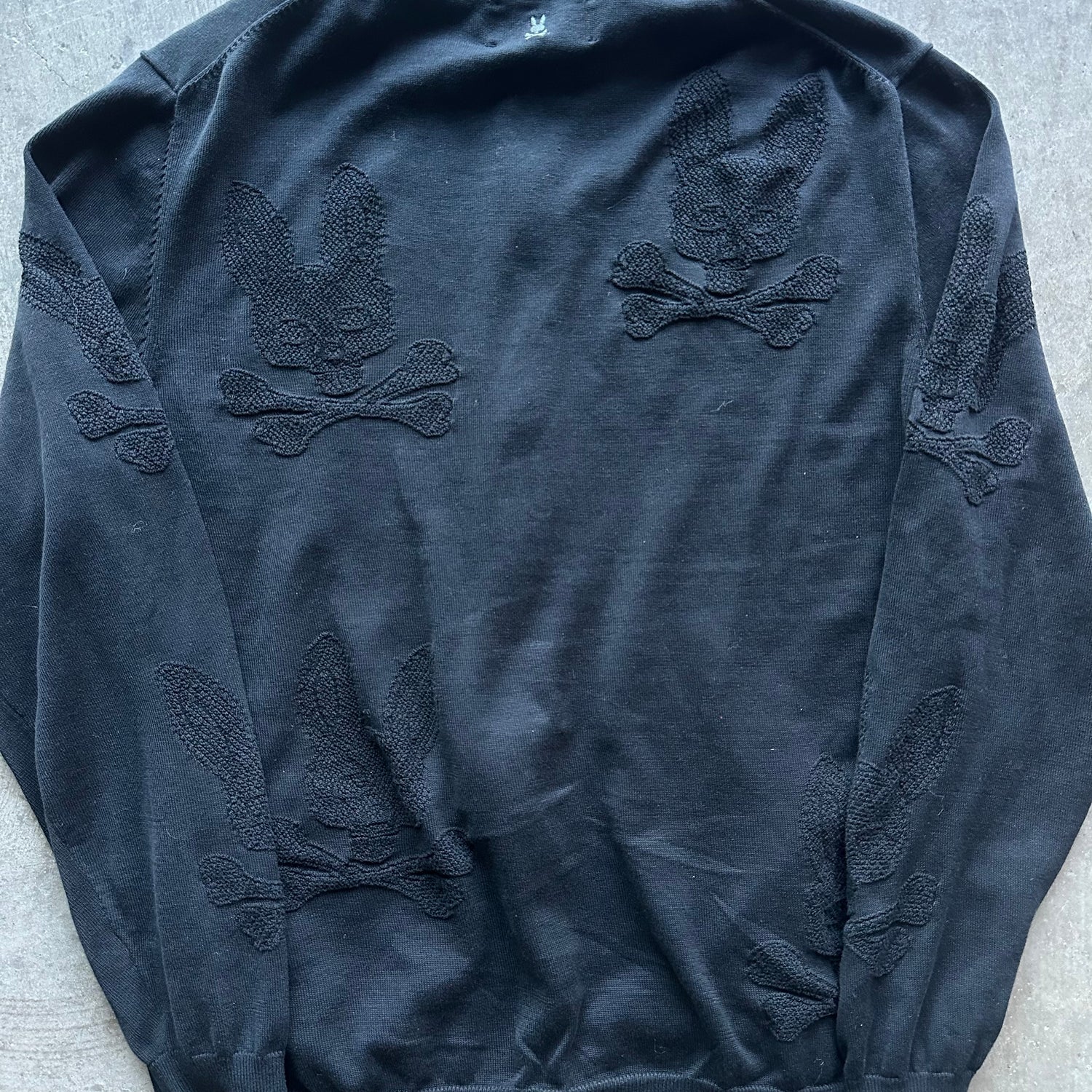 L Psycho Bunny Cardigan