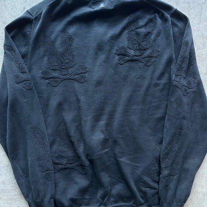 L Psycho Bunny Cardigan