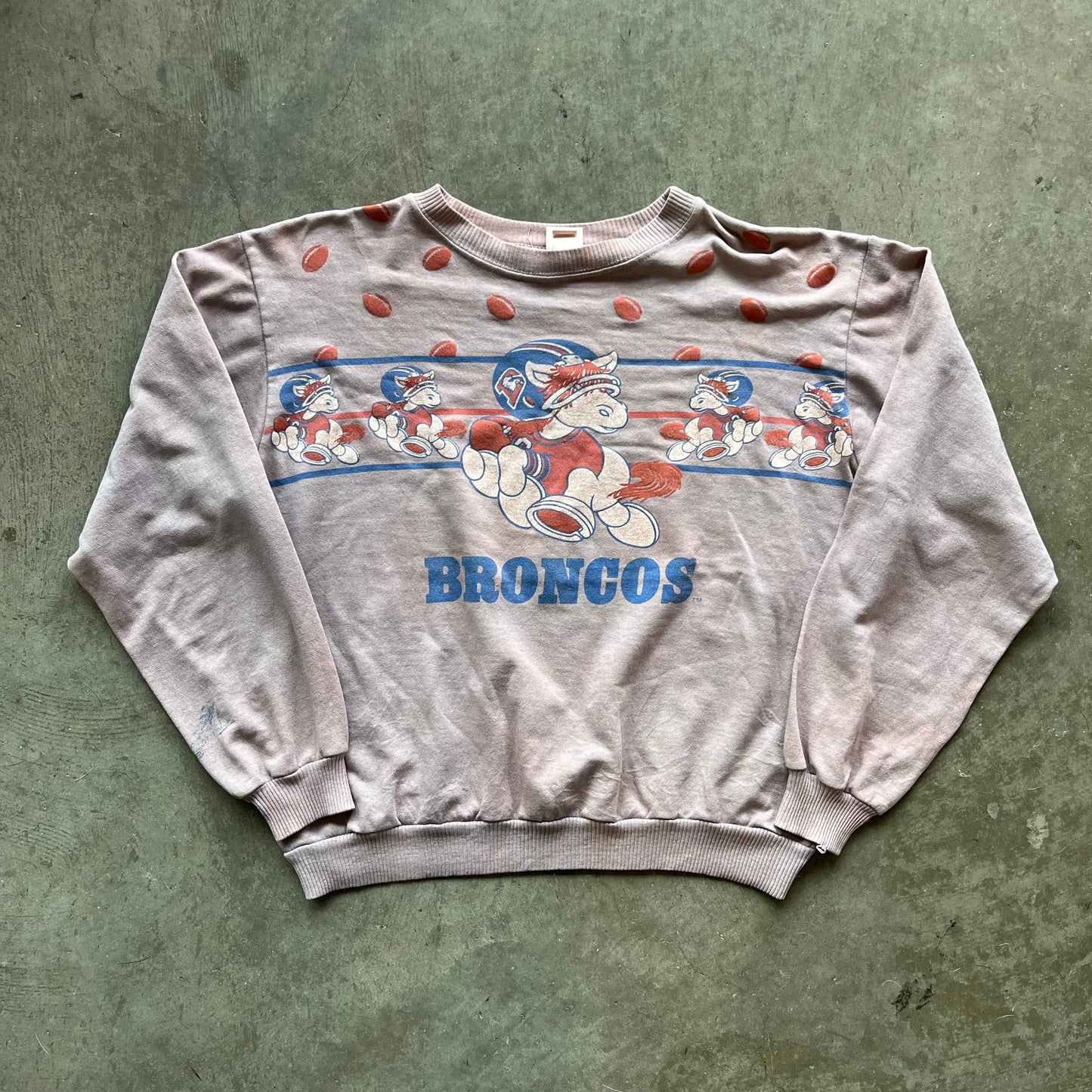 M 90s Broncos Crewneck