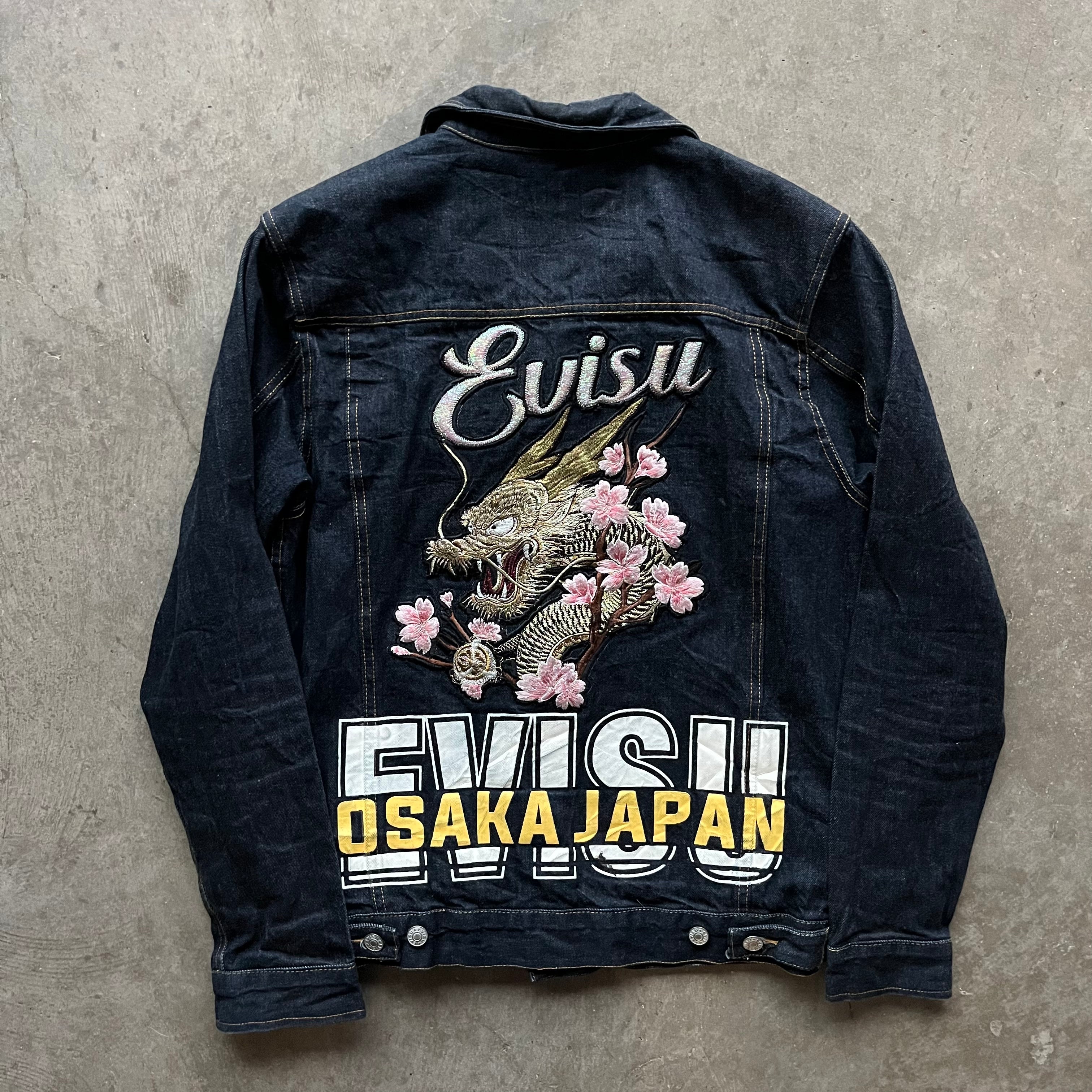 L 00s Evisu Osaka Denim Jacket
