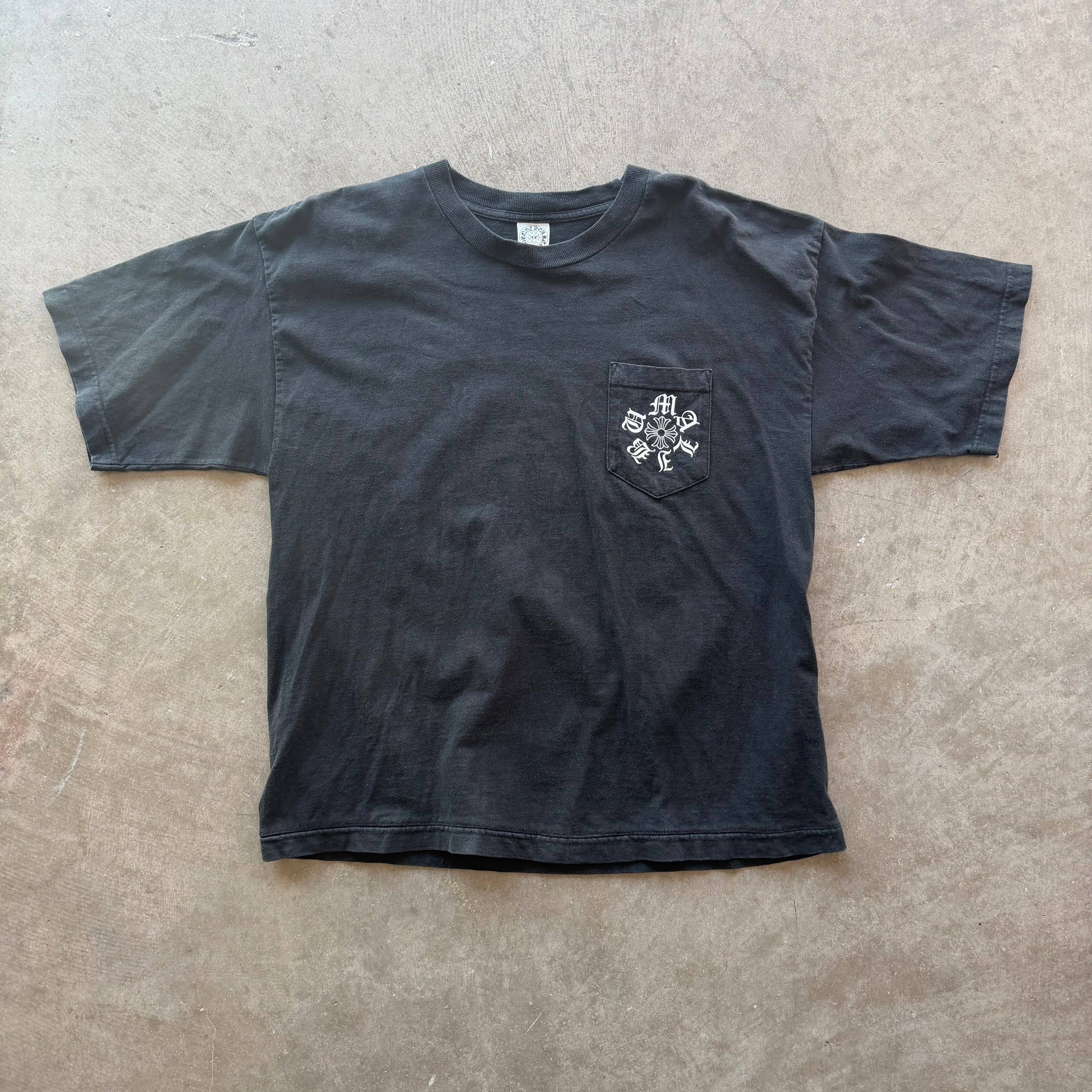 XL 90s Chrome Hearts Malibu Tee Black