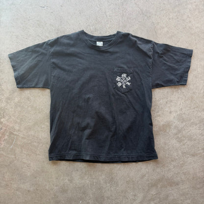 XL 90s Chrome Hearts Malibu Tee Black