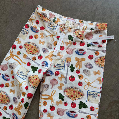 32x28 Lisa Says Gah Food Pants
