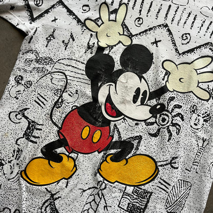 L 90s Mickey Mouse Tee