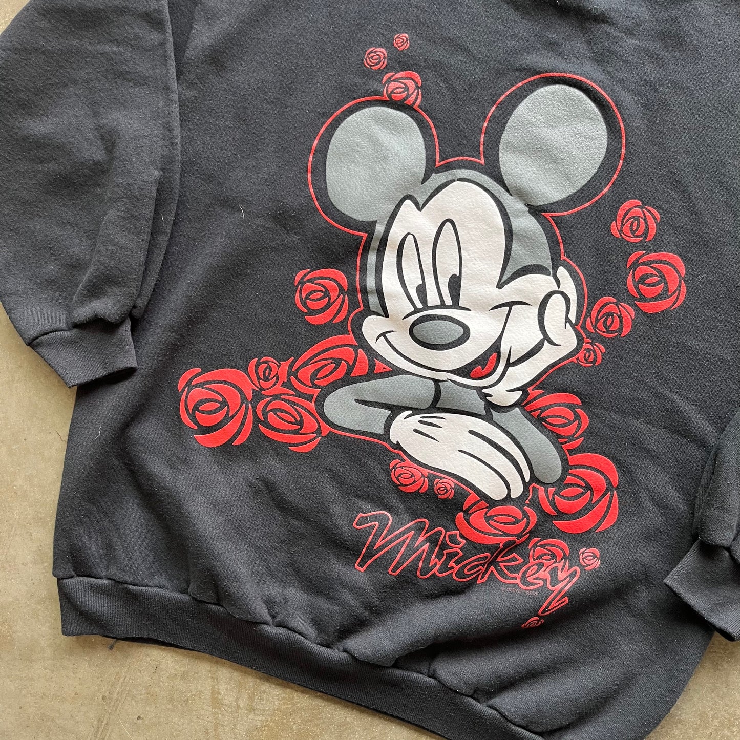 XL 90s Mickey Mouse Crewneck