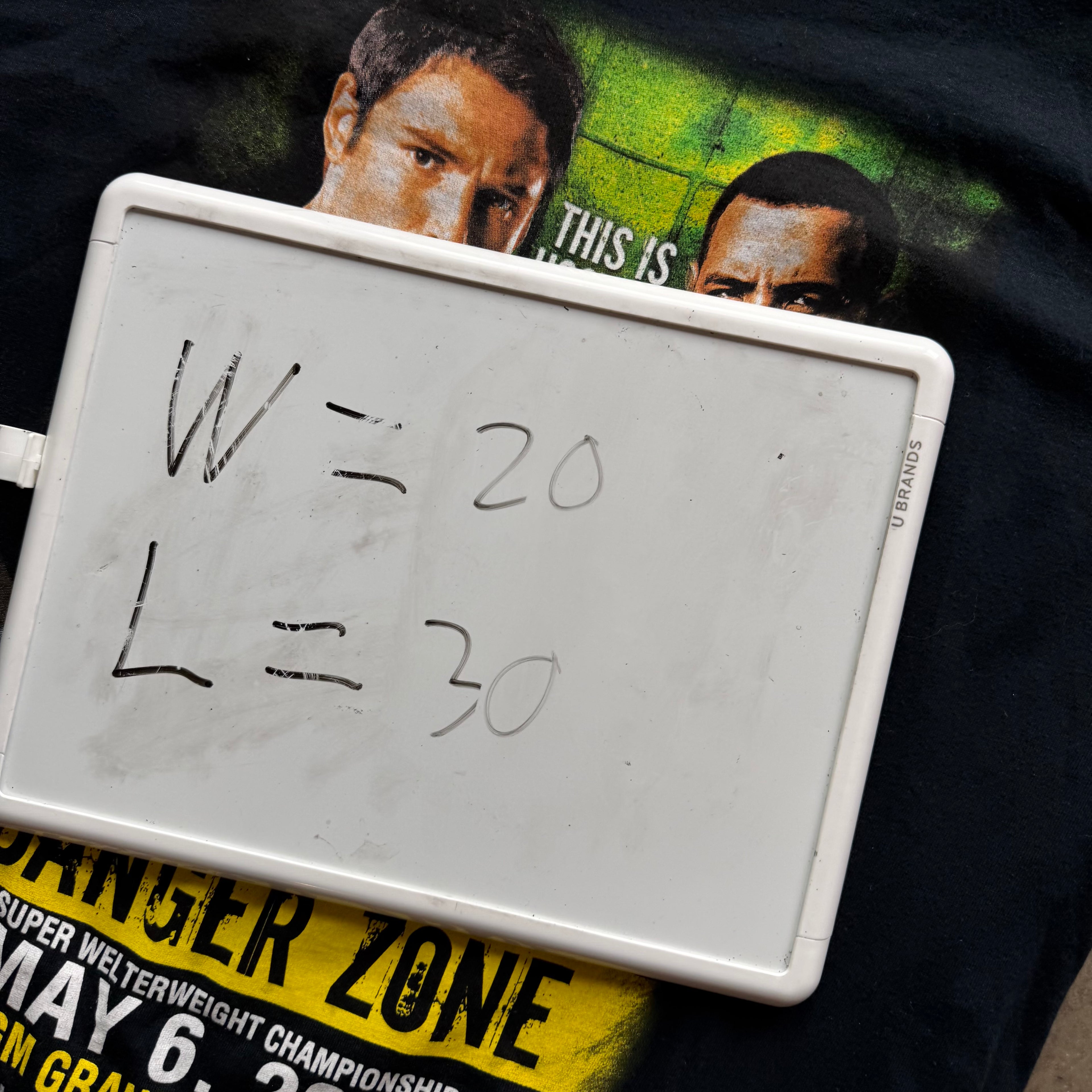 L 06 Danger Zone Boxing Tee