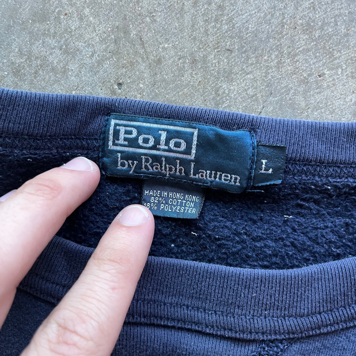 L 00s Polo Crewneck