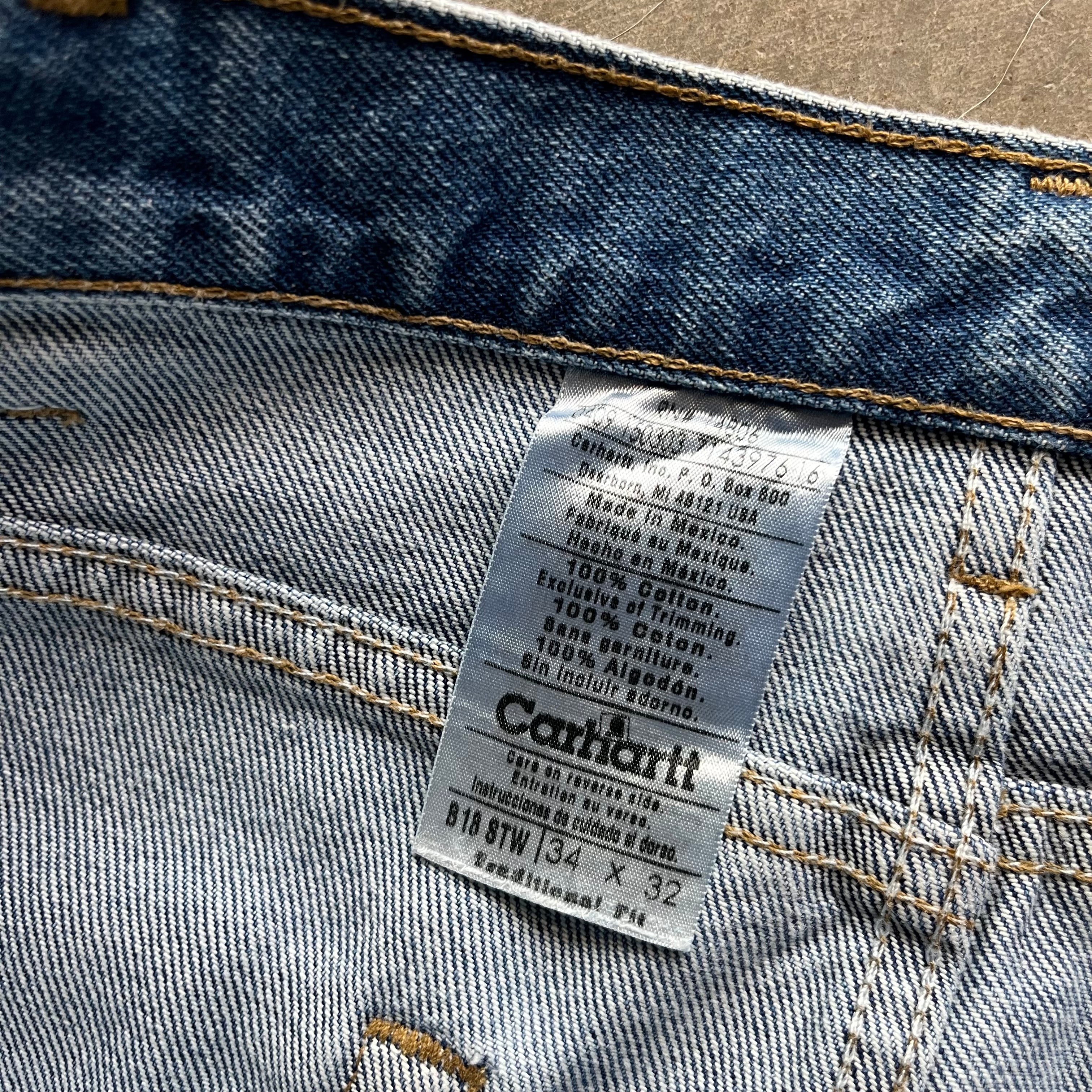 34x32 00s Carhartt Jeans