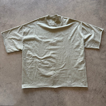 XXL Rick Owens Green Blank Tee