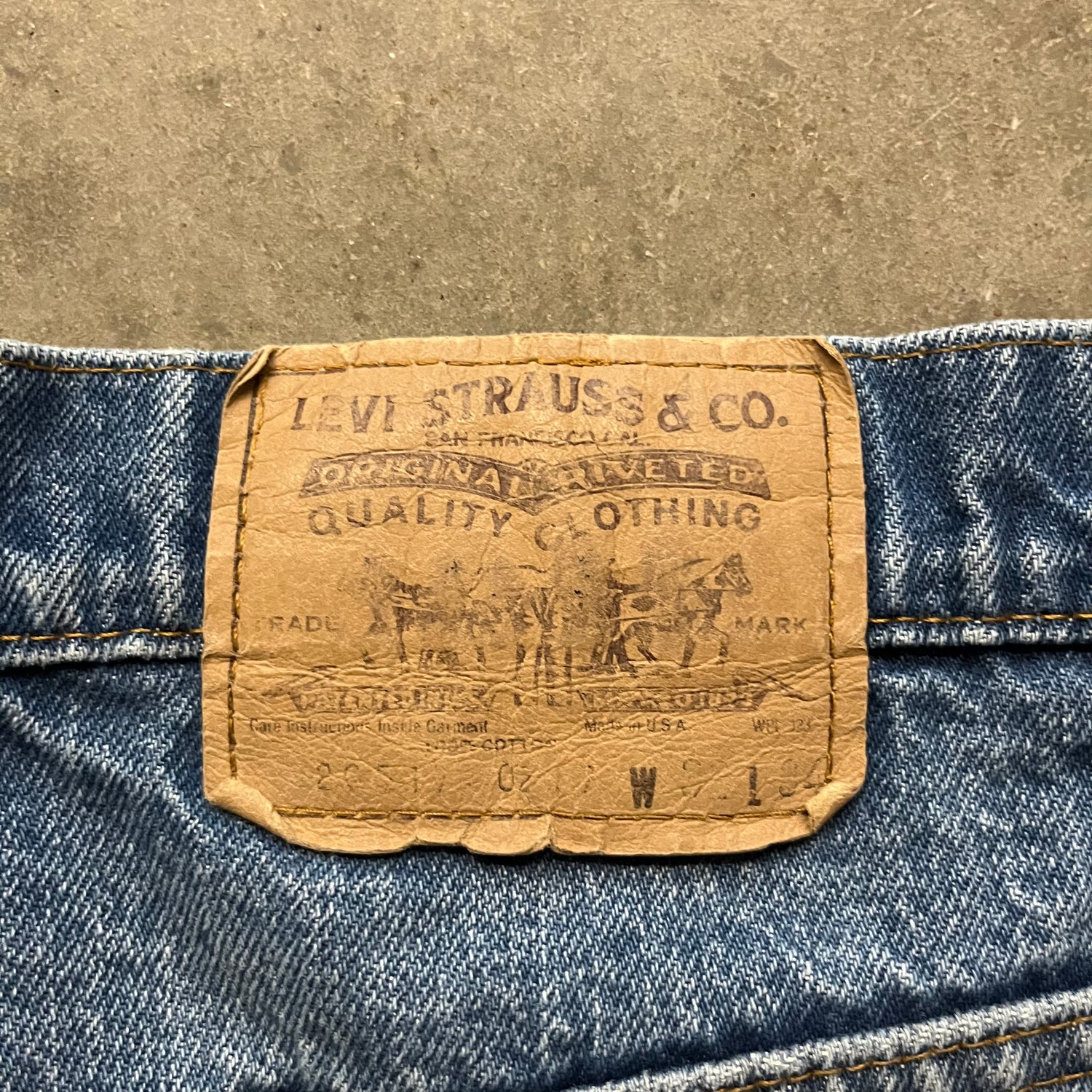 32x34 90s Levis Orange Tabs
