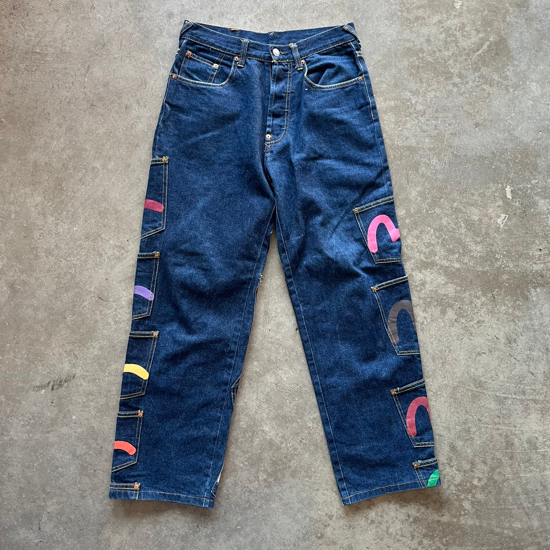 31x30 Multi-pocket Evisu Jeans