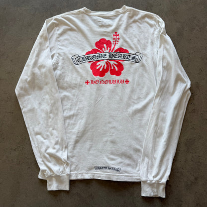 M Chrome Hearts Honolulu L/S White
