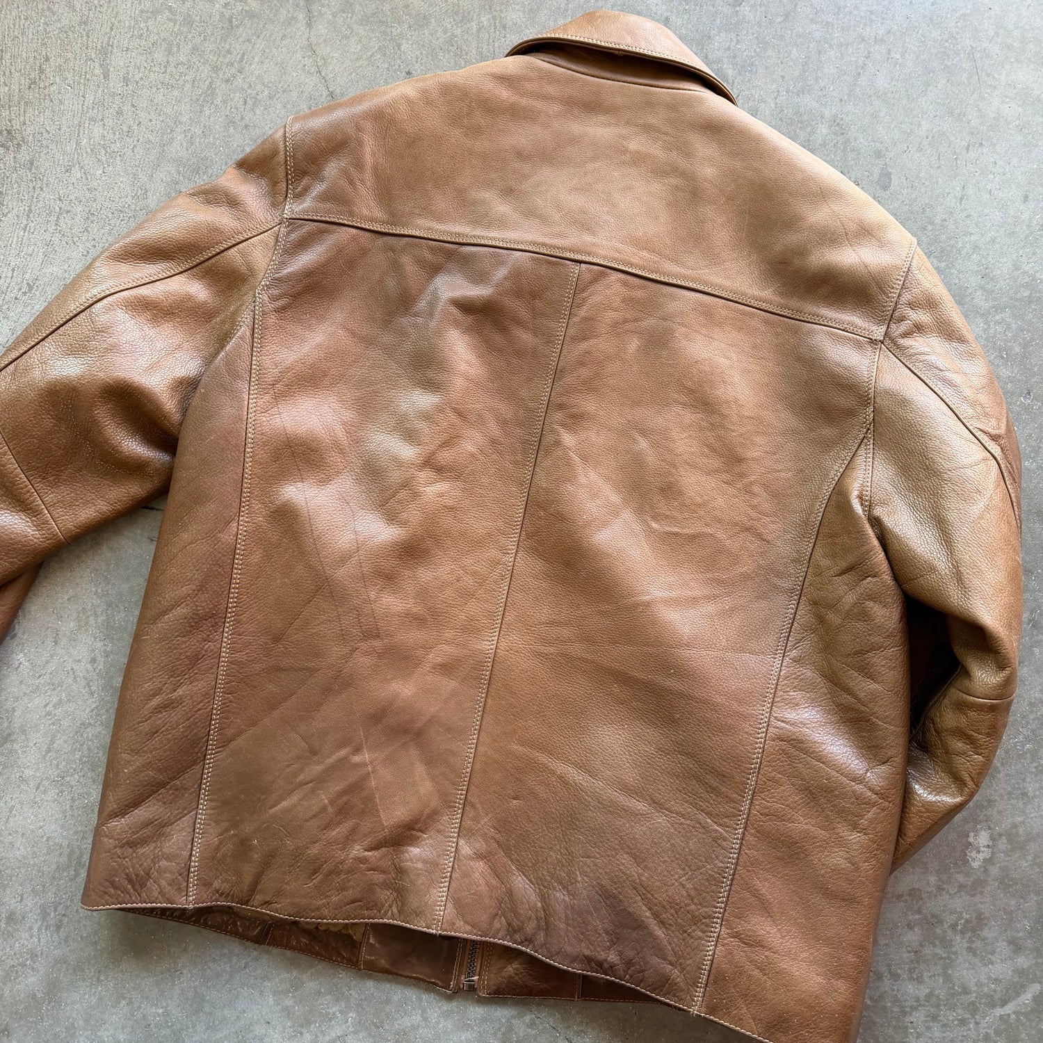 L 00s Marc New York Leather Jacket