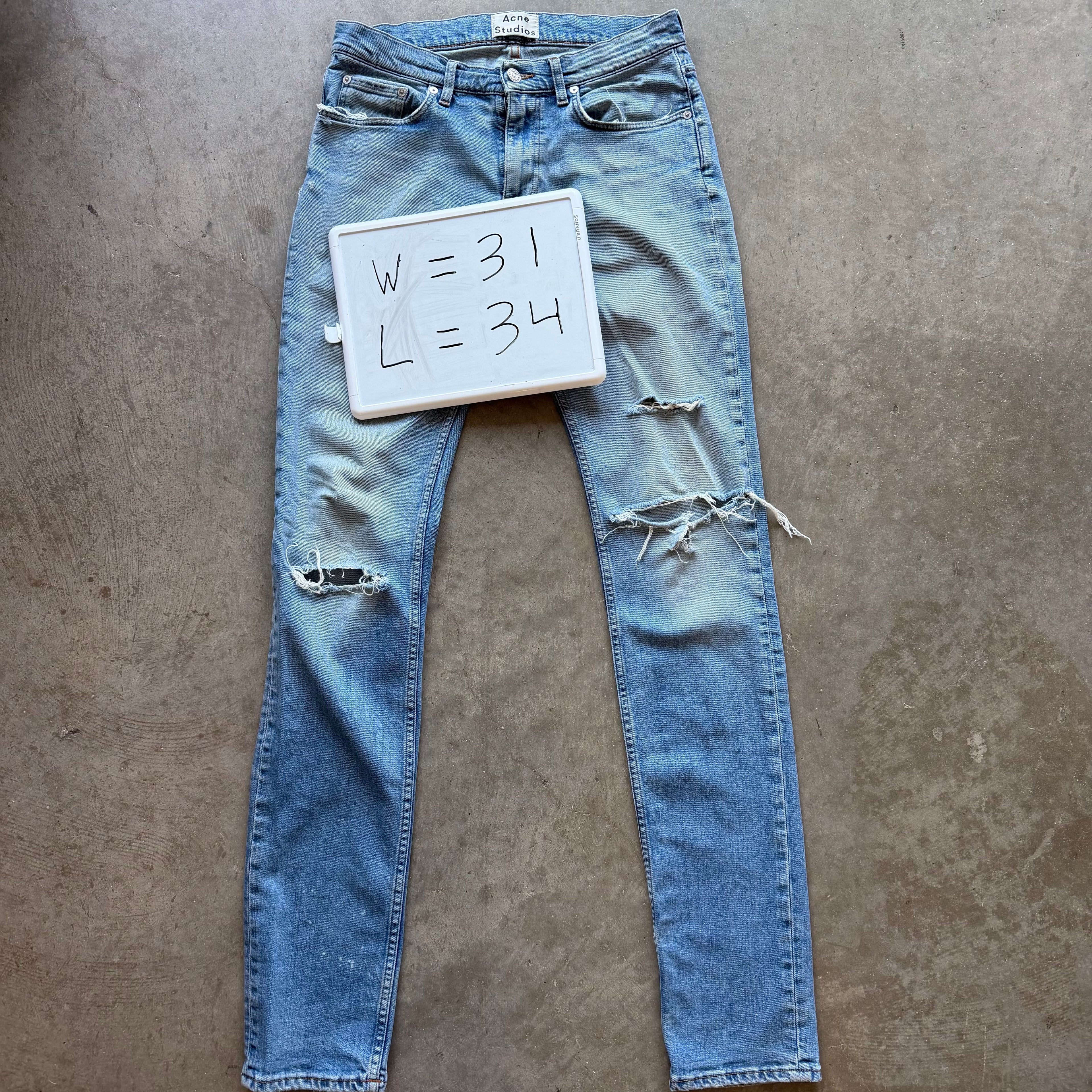 31x34 Acne Studios Jeans