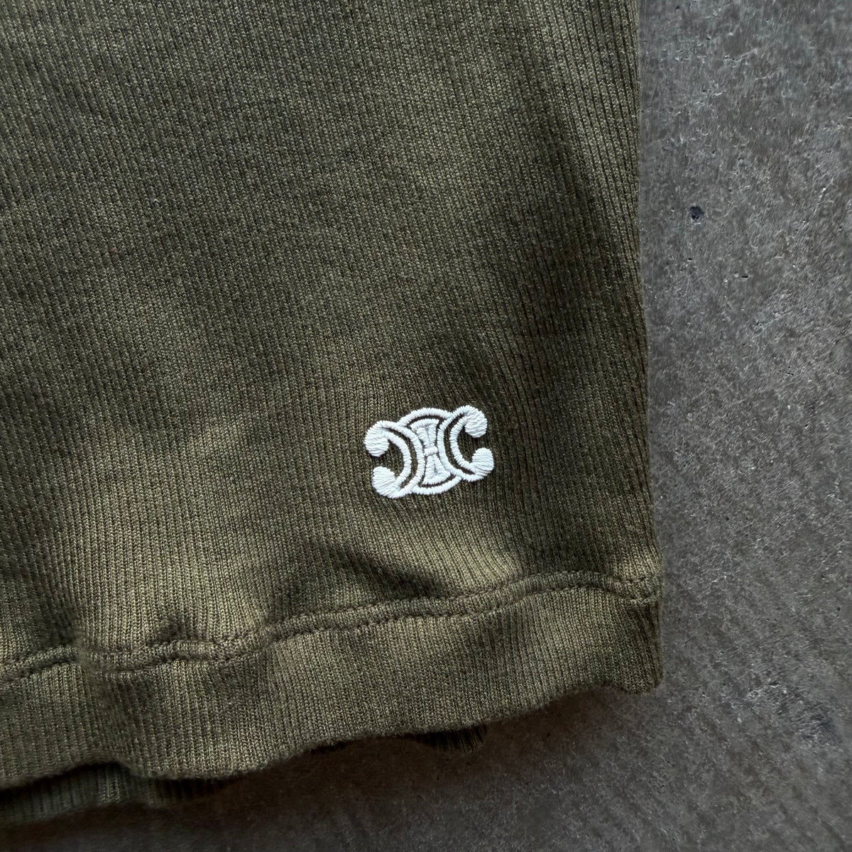 M Celine Olive Tank Top