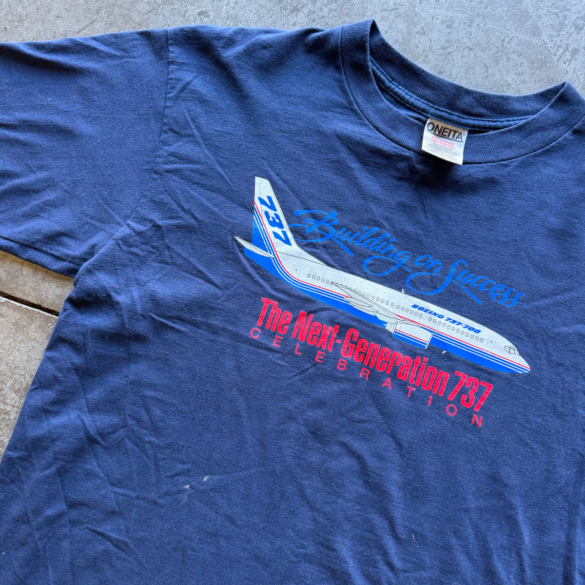 L 90s Boeing 737 Tee