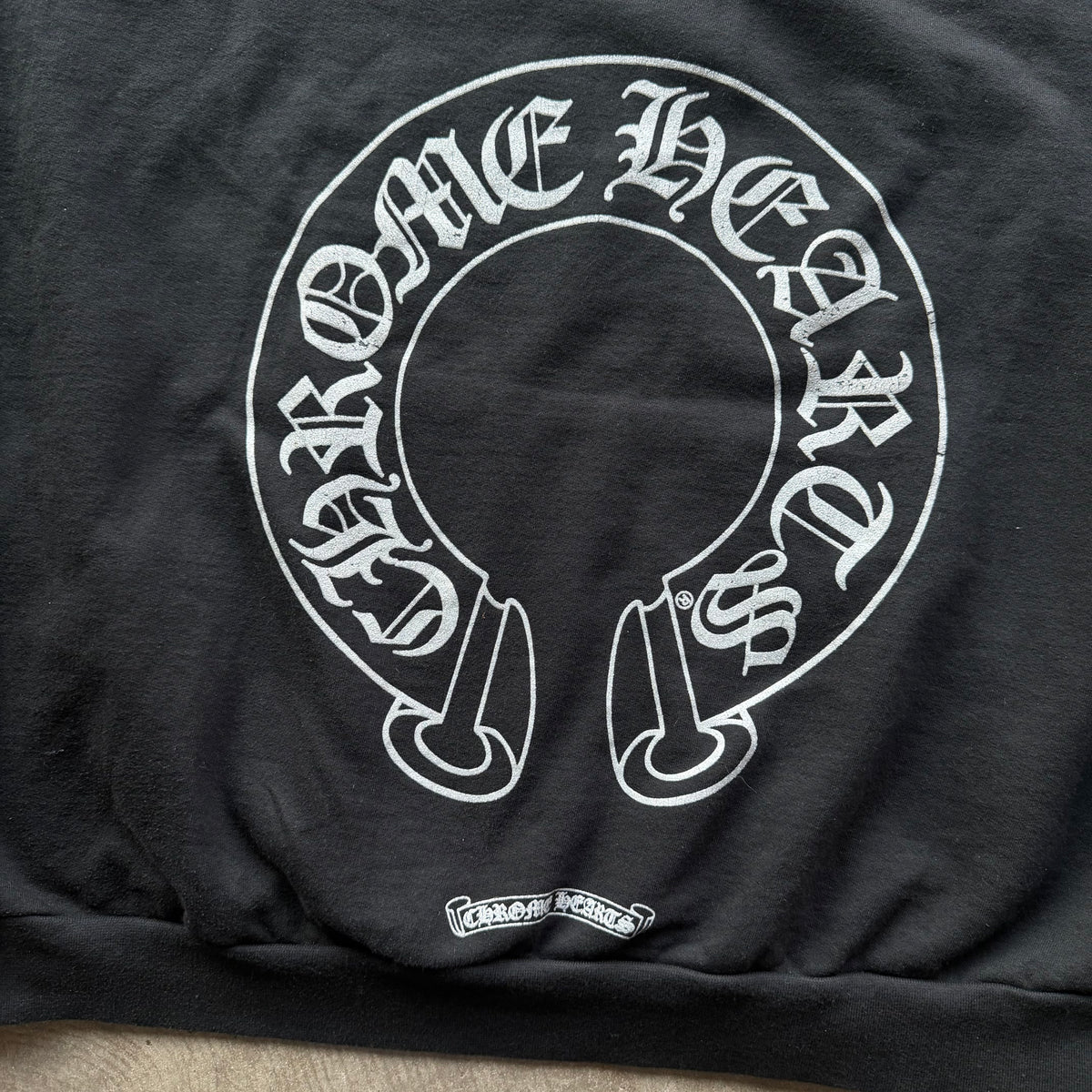 XXL Chrome Hearts Website Glitter Hoodie