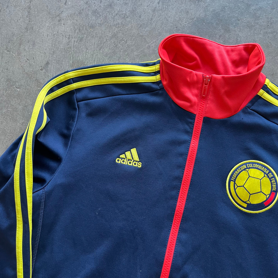 S 00s Adidas Columbia Soccer Jacket