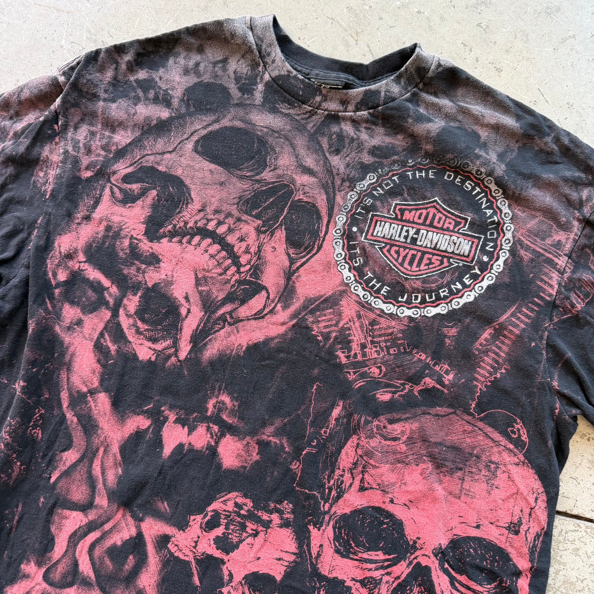 L 00s AOP Dallas Harley Tee