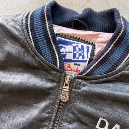 L 90s Dallas Cowboys Leather Jacket