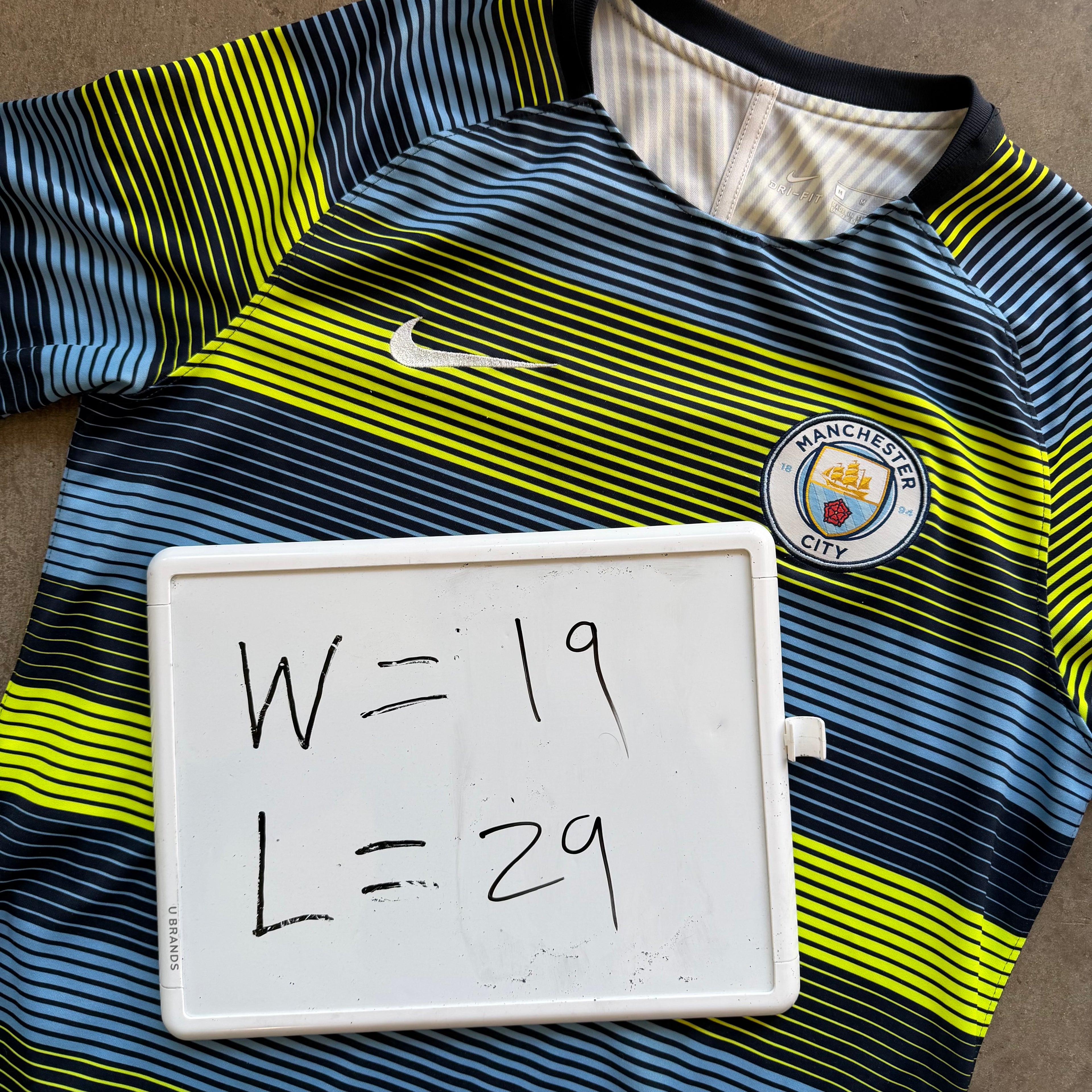 M Manchester City Nike Jersey