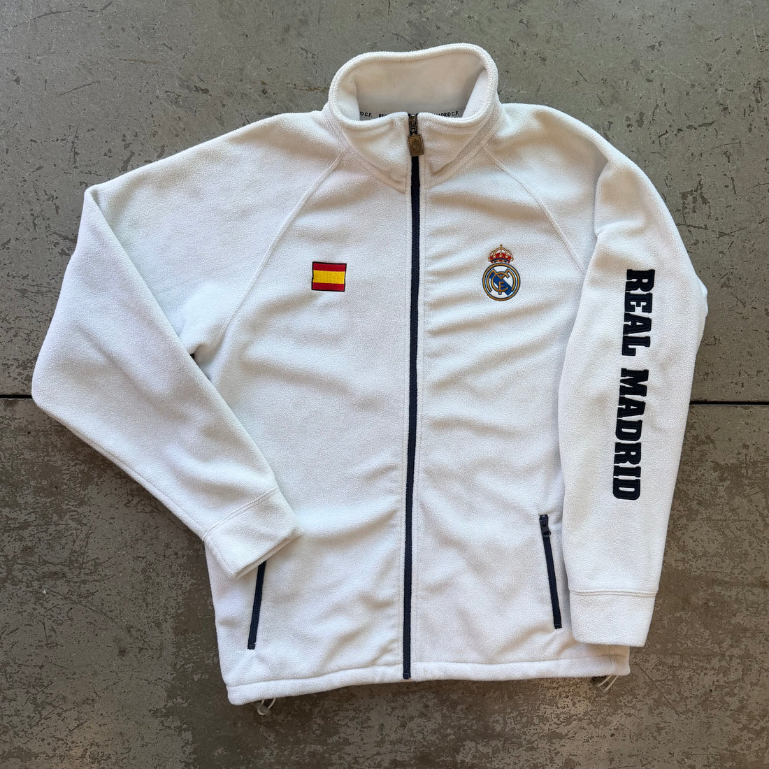 L Real Madrid Fleece Full Zip