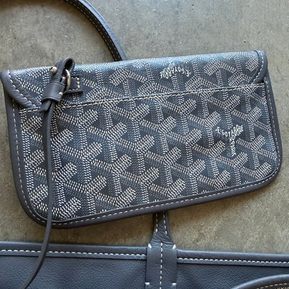 Goyard Anjou Reversible GM Grey
