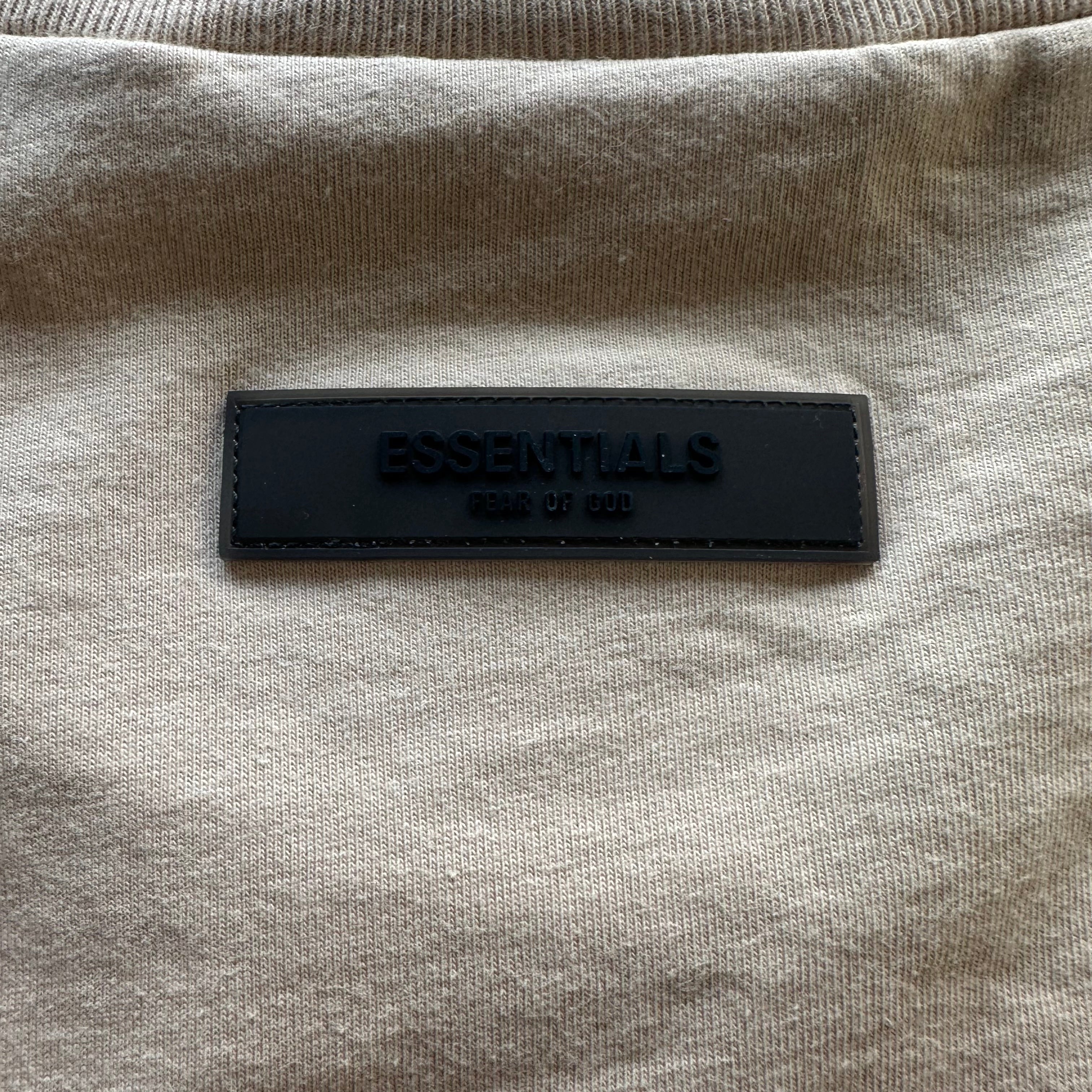 M Tan Fear of God Essentials Tee
