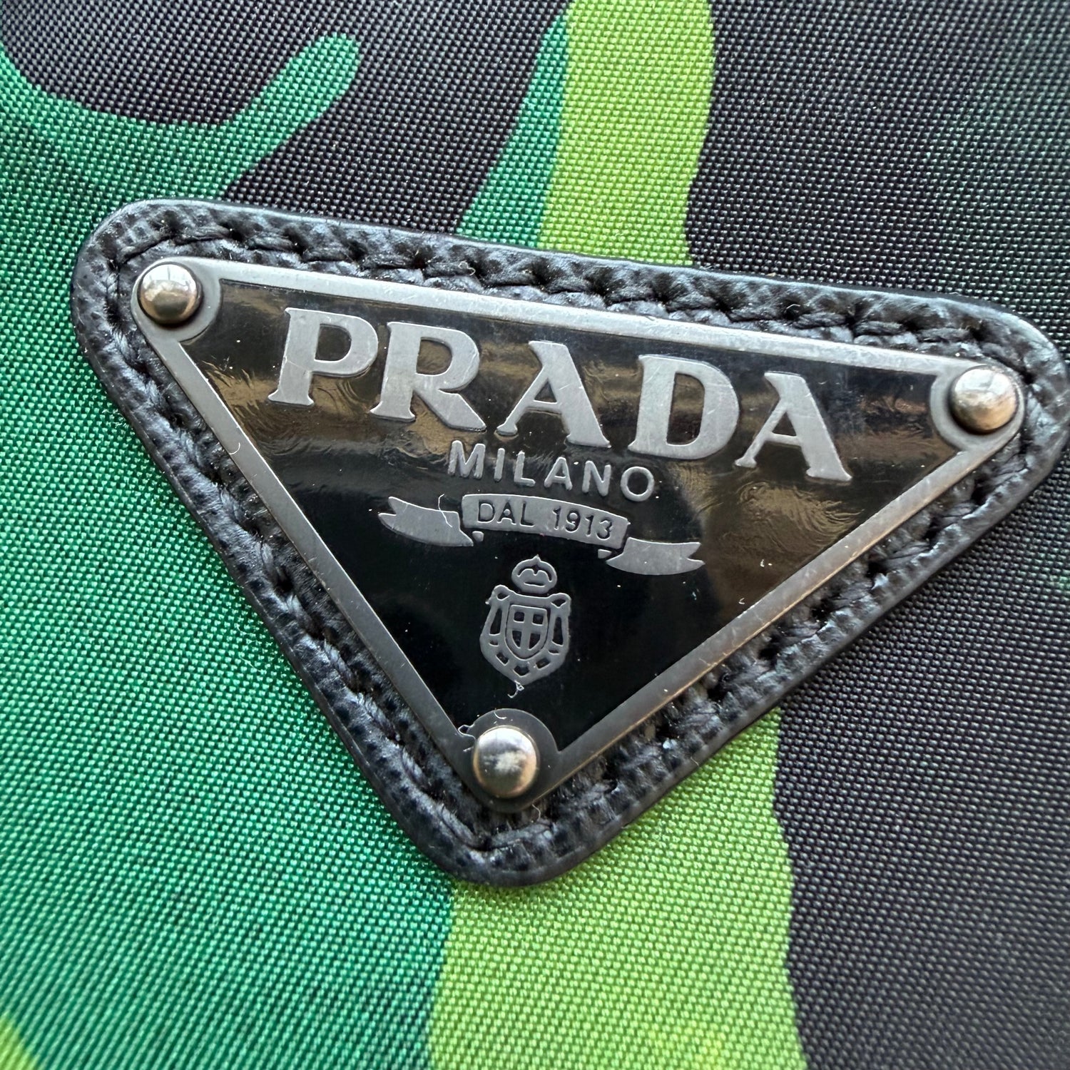 Prada Nylon Camo Backpack